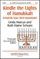 Kindle the Lights of Hanukkah SSA choral sheet music cover